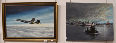 Lot 1063 - Roy Gargett (1931-2015) "Towards the edge"...