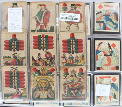 Lot 45 - Playing Cards - Mixed. A collection of mixed...