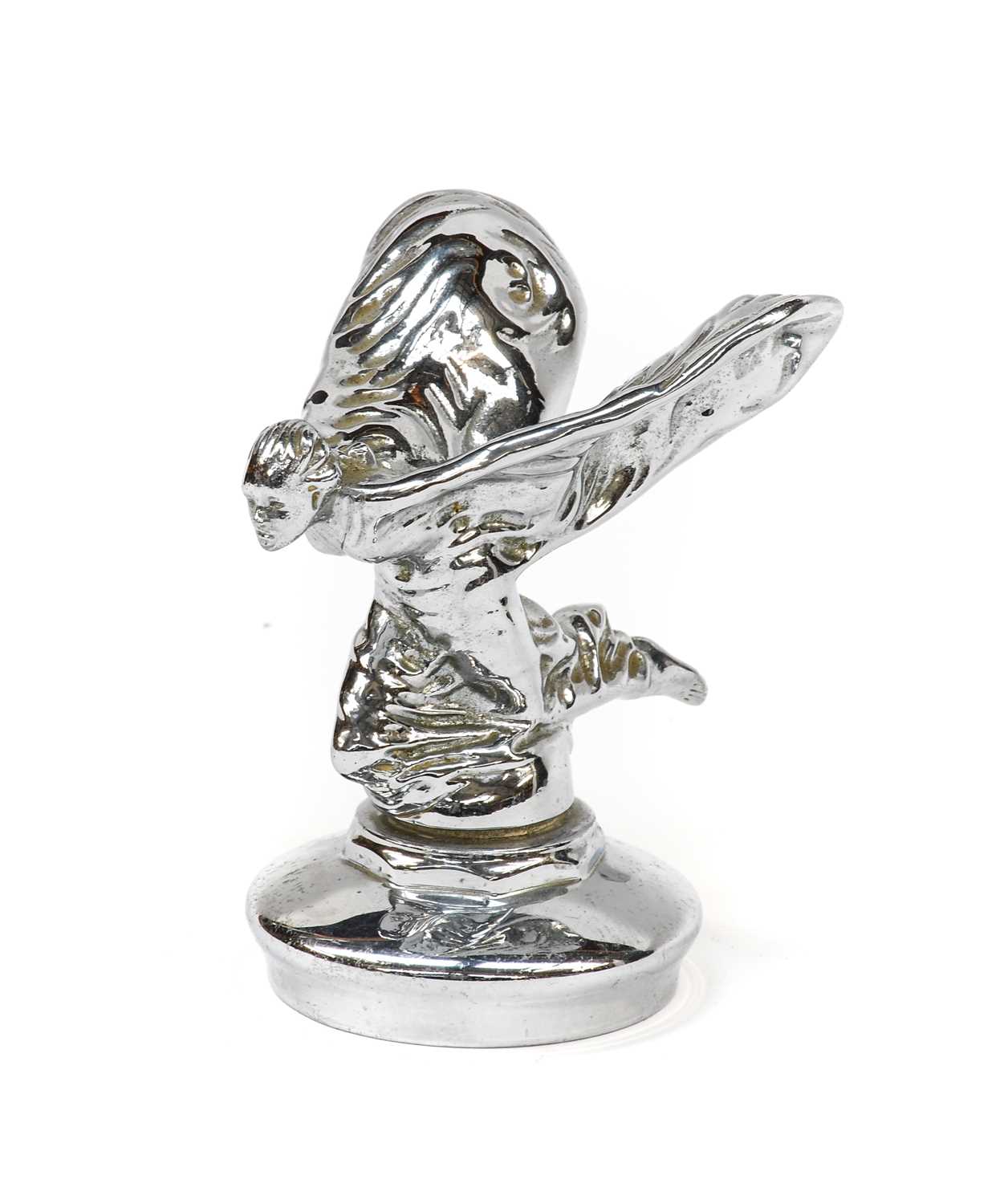 Lot 10 - A Chromed Car Mascot, in the form of the...
