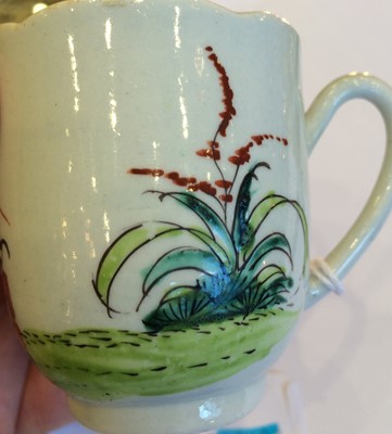 Lot 225 - A Chaffers Liverpool Porcelain Coffee Cup,...