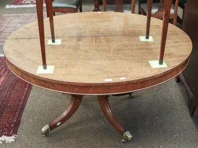 Lot 1215 - A Regency Mahogany Centre Pedestal Breakfast...