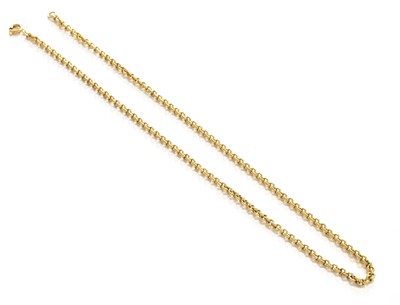 Lot 25 - A 9 Carat Gold Chain, length 41cm