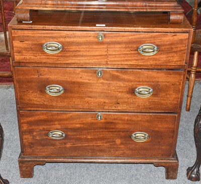 Lot 1168 - A 19th Century Mahogany Campaign Chest of...