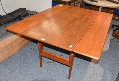 Lot 1361 - A 1960s Danish Teak Metamorphic System Table,...