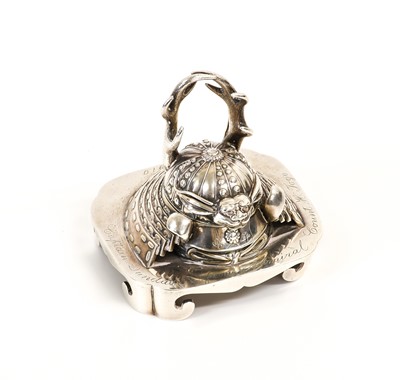 Lot 140 - An Early 20th Century White Metal Presentation...