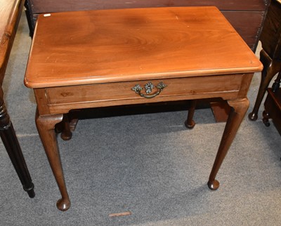 Lot 1376 - An 18th Century and Later Side Table, 76cm by...