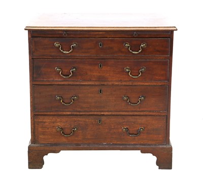 Lot 432 - A George III Mahogany, Crossbanded and...