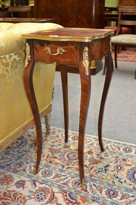 Lot 1304 - A Louis XV Style Kingwood, Tulipwood and Gilt Metal Serpentine Table Ambulant, early 20th...