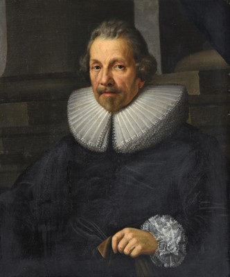 Lot 74 - Dutch School (17th century) Portrait of a...