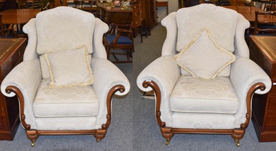 Lot 1167 - A Four-Piece Suite; by Wade Upholstery Limited,...