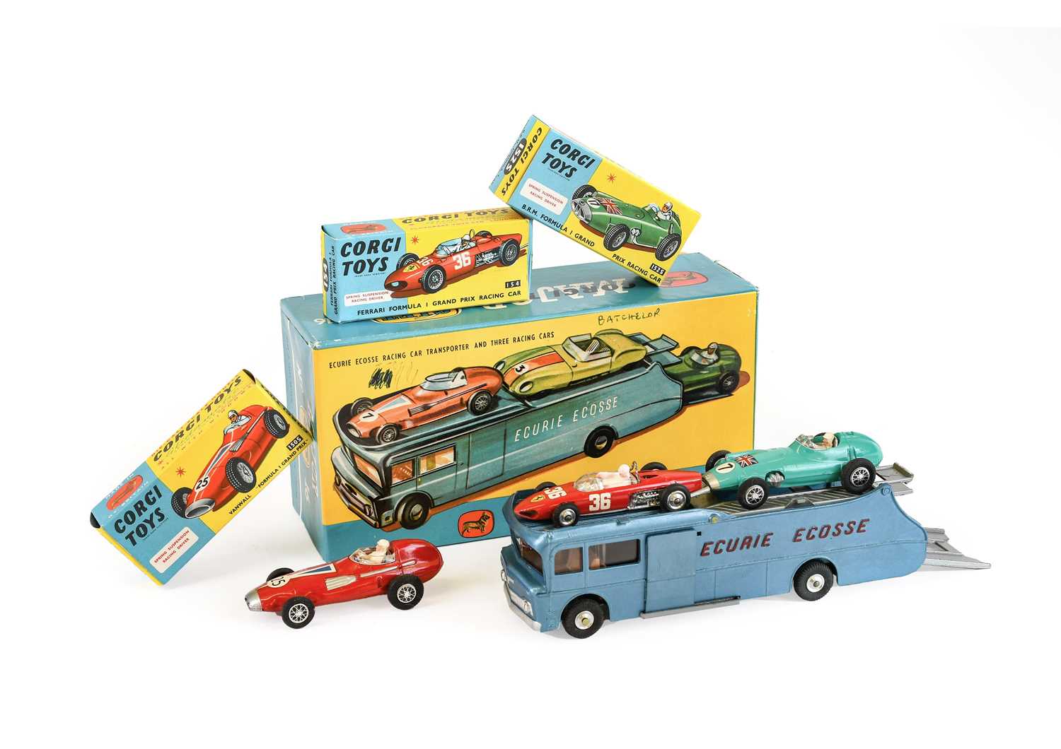 Lot 289 - Corgi Gift Set No.16 Ecurie Ecosse