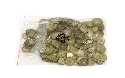 Lot 263 - Pre-1920 Silver halfcrowns, shillings and...