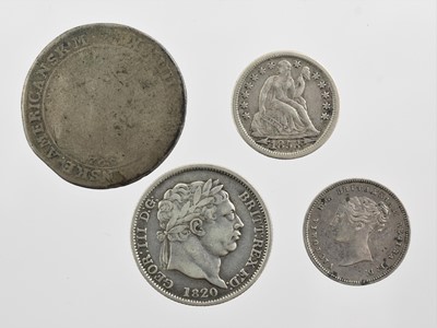 Lot 276 - 4 x Silver Coins, comprising: Danish West...