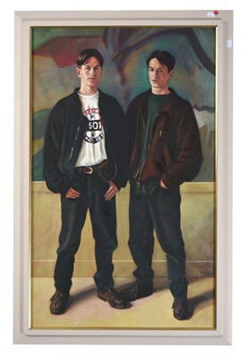 Lot 93 - John Langton (b.1932) "Russell and Ryan Oliver"...