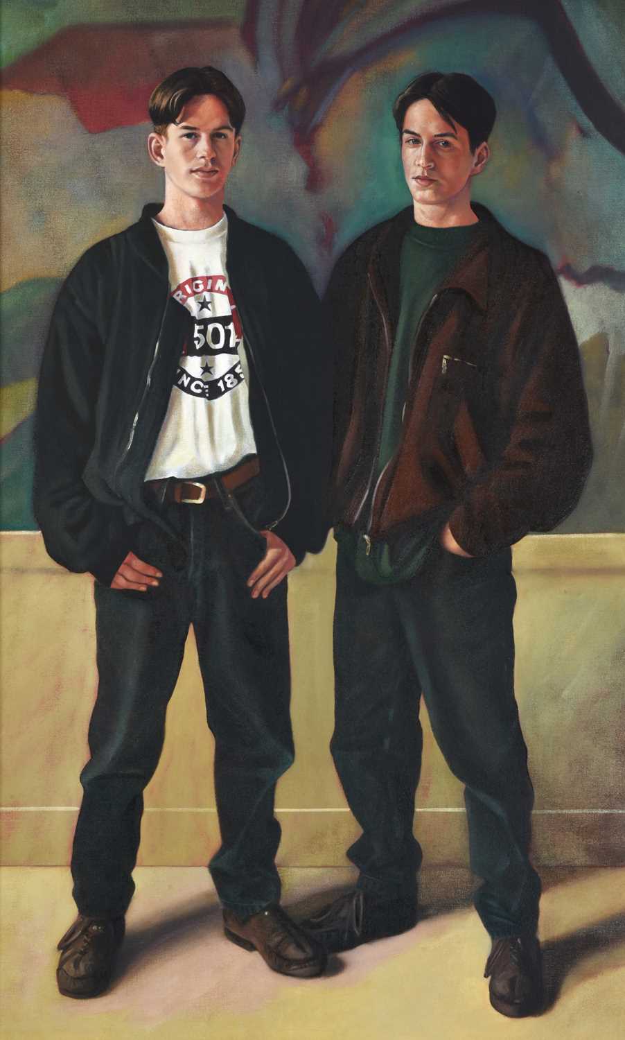 Lot 93 - John Langton (b.1932) "Russell and Ryan Oliver"...