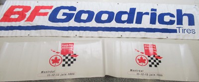 Lot 97 - ~ A BF Goodrich Tires Advertising Banner,...