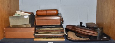 Lot 144 - A Group of Leather and other Travelling...