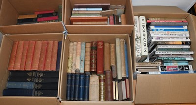 Lot 1110A - Five Boxes of Books, including reference,...