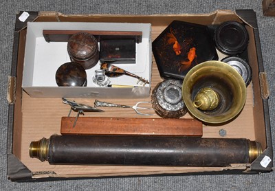 Lot 358 - A Group of Collectables, including a telescope,...