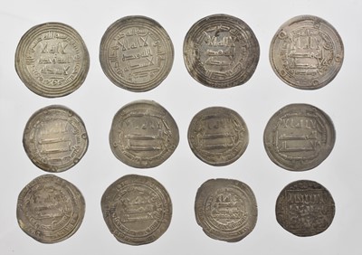 Lot 114 - ♦12 x Islamic AR Dirhams, to include: 5 x...