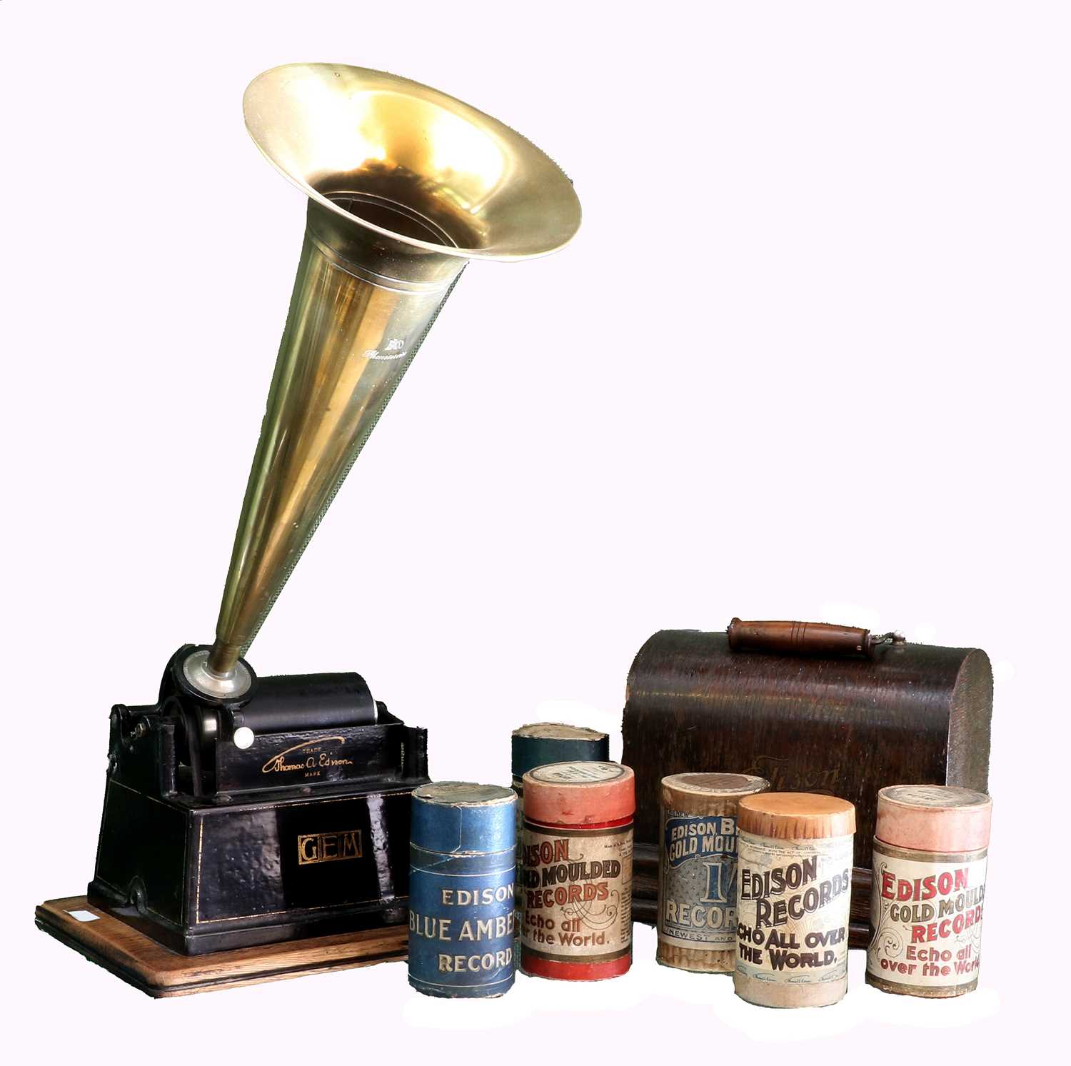 Lot 54 An Edison Gem Phonograph