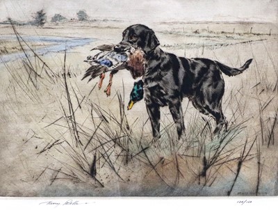 Lot 1026 - Henry Wilkinson "Labrador" 19/200 "Black...