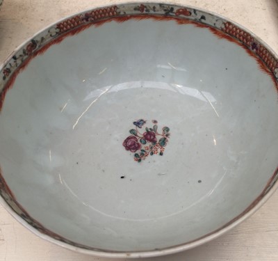 Lot 201 - Four 19th Century Chinese Porcelian Bowls, the...