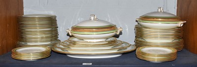 Lot 285 - A Cauldon China Part Dinner Service, with...