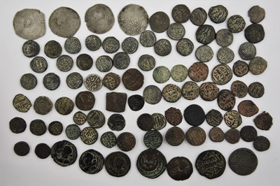 Lot 117 - ♦91 x Islamic Coins, to include: 4 x Abbasid...