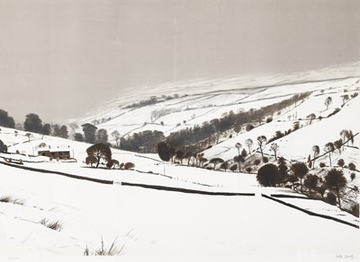 Lot 1064 - Peter Brook RBA (1927-2009) Dales in Winter...