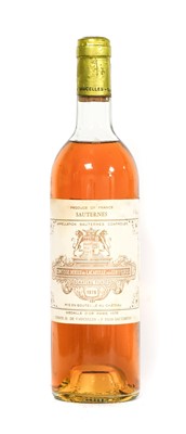 Lot 2039 - Château Filhot 1976 Sauternes (one bottle)