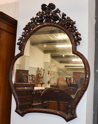 Lot 1243 - Late 19th Early 20th Century Carved Mahogany...