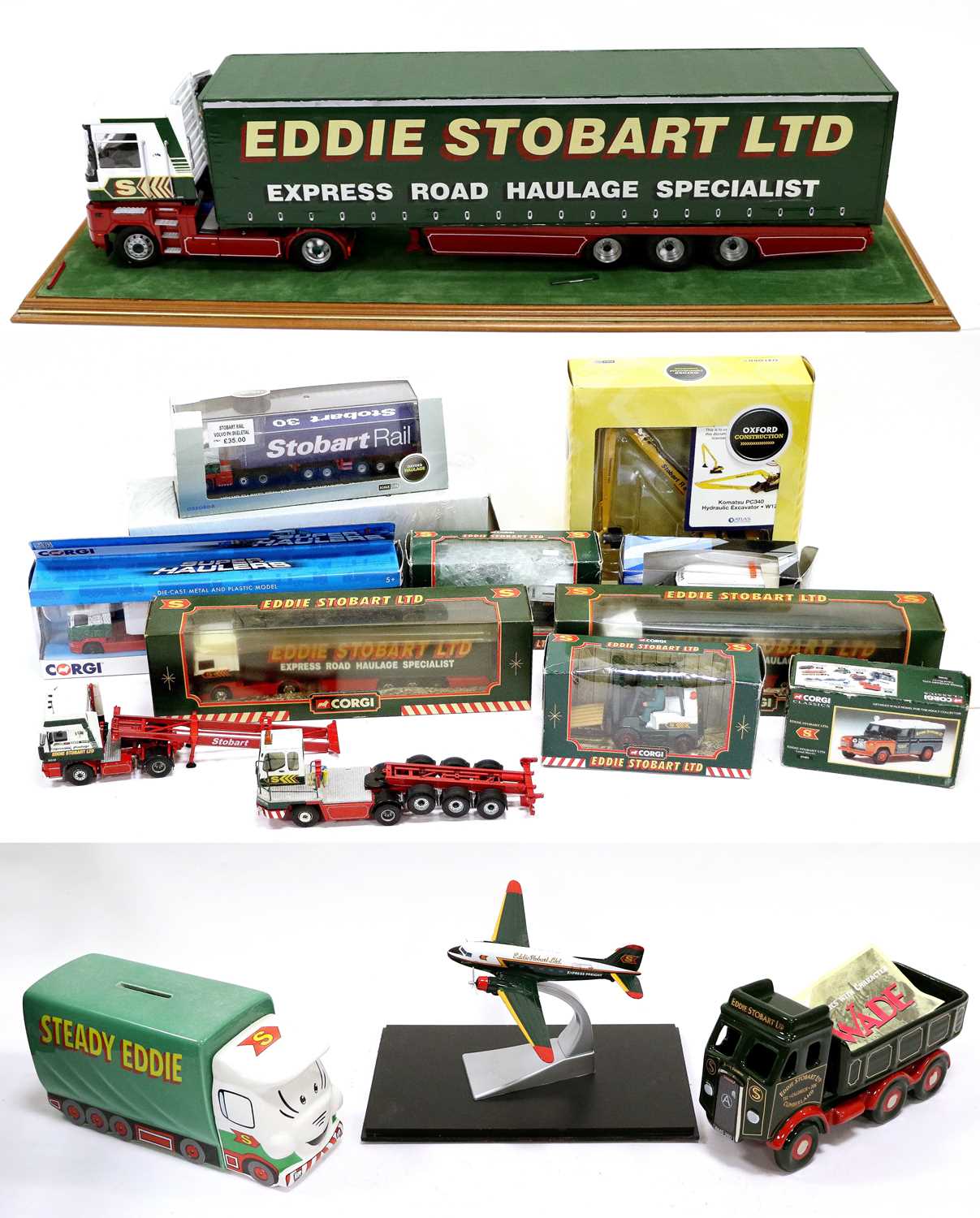 Lot 309 - Kit/Scratch Built Renault Eddie Stobart Truck