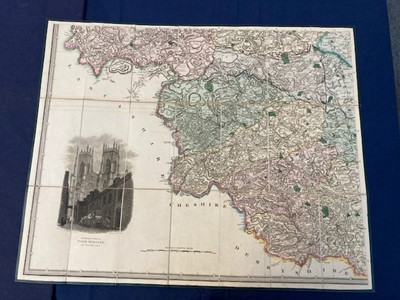 Lot 2148 - Yorkshire. A Map of the County of York Reduced...