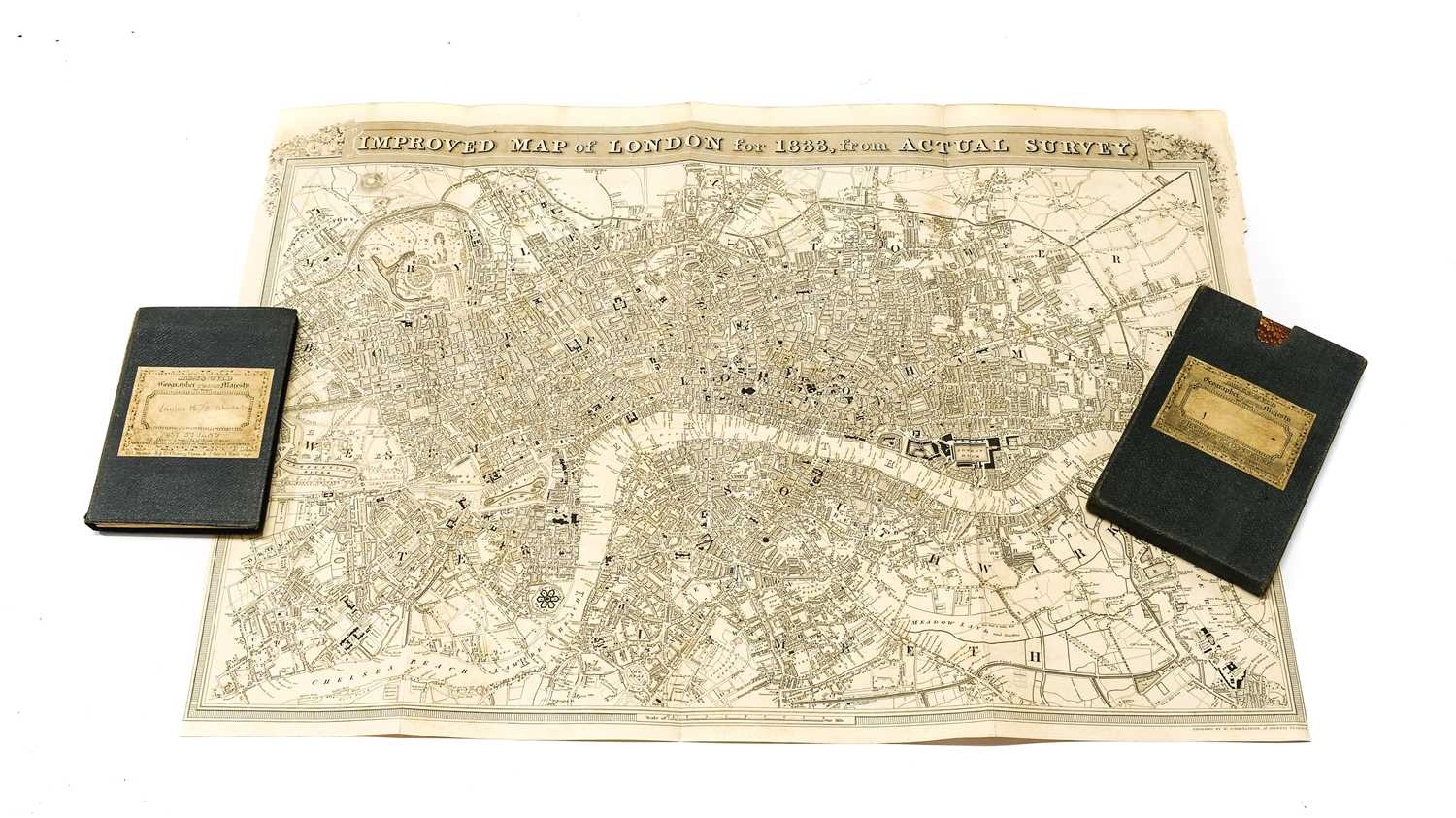 Lot 2150 - London. The Post Office Plan of London. James...
