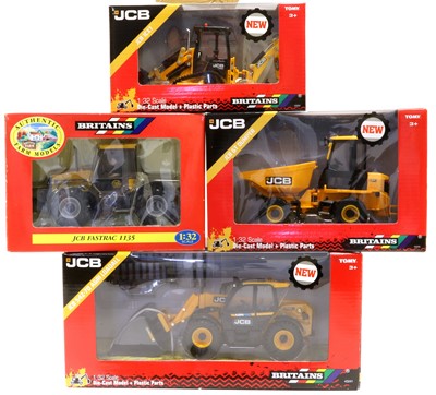 Lot 212 - Britains JCB 1:32 Scale Models