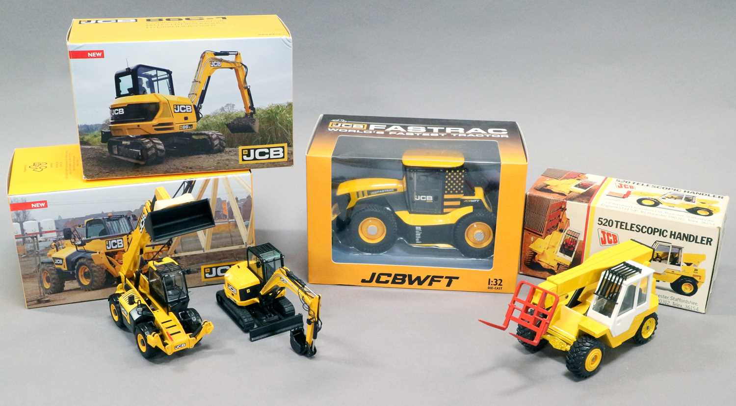 Lot 257 - NZG JCB Models