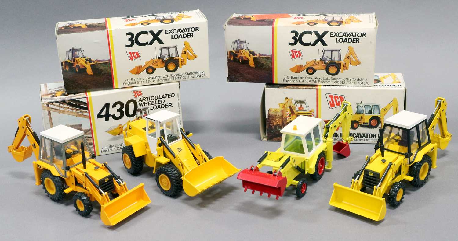 Lot 258 - NZG JCB Models