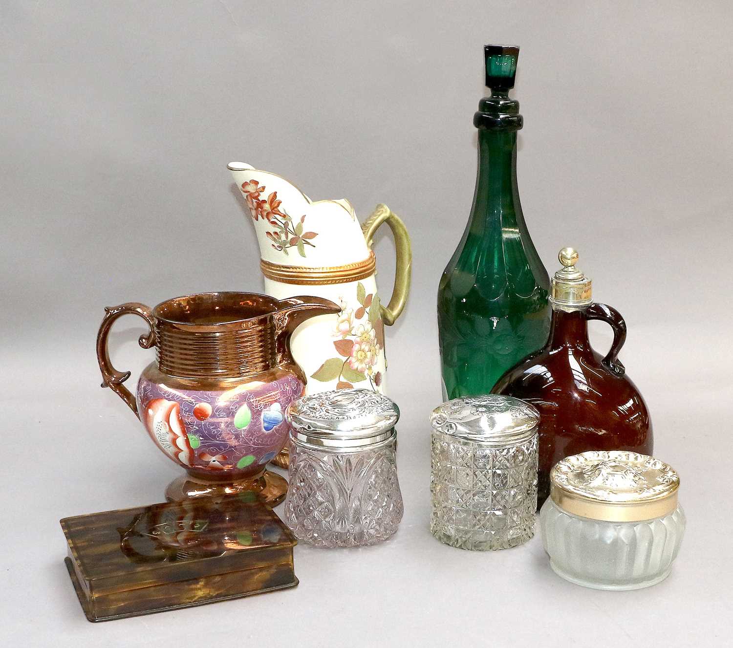 Lot 207 - Ceramics and Glass, including, Royal Worcester...