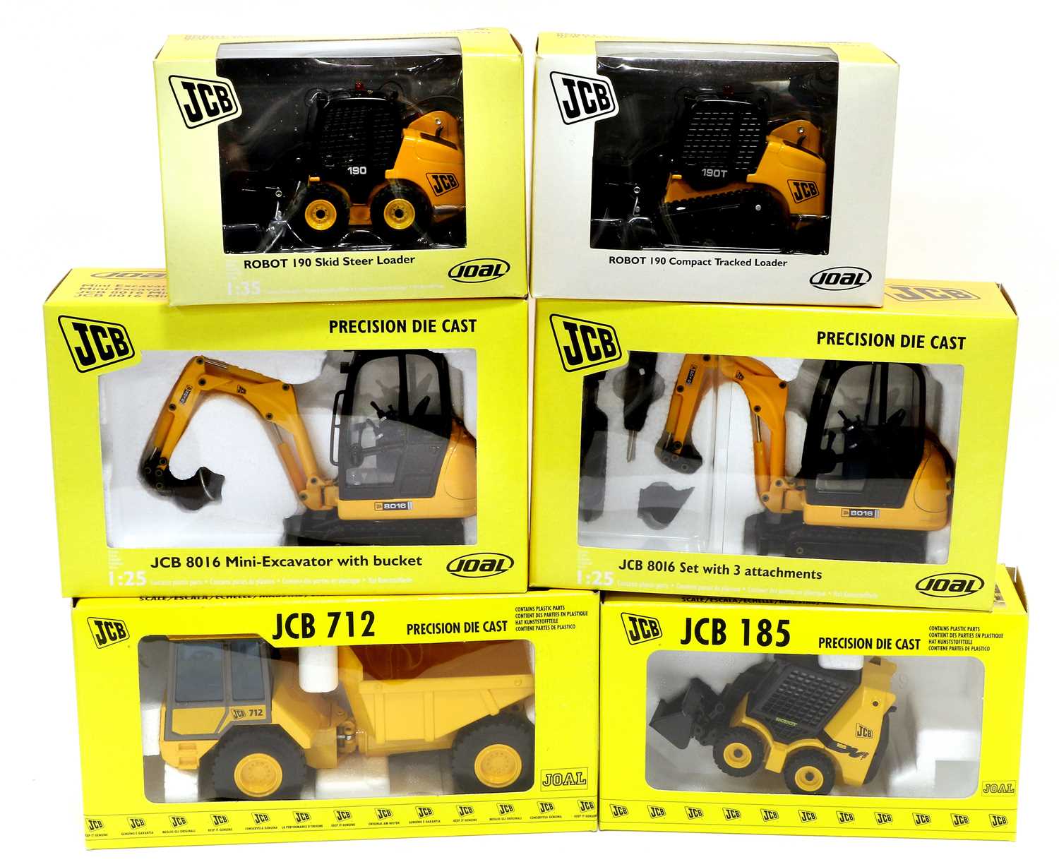 Lot 252 - Joal JCB Models