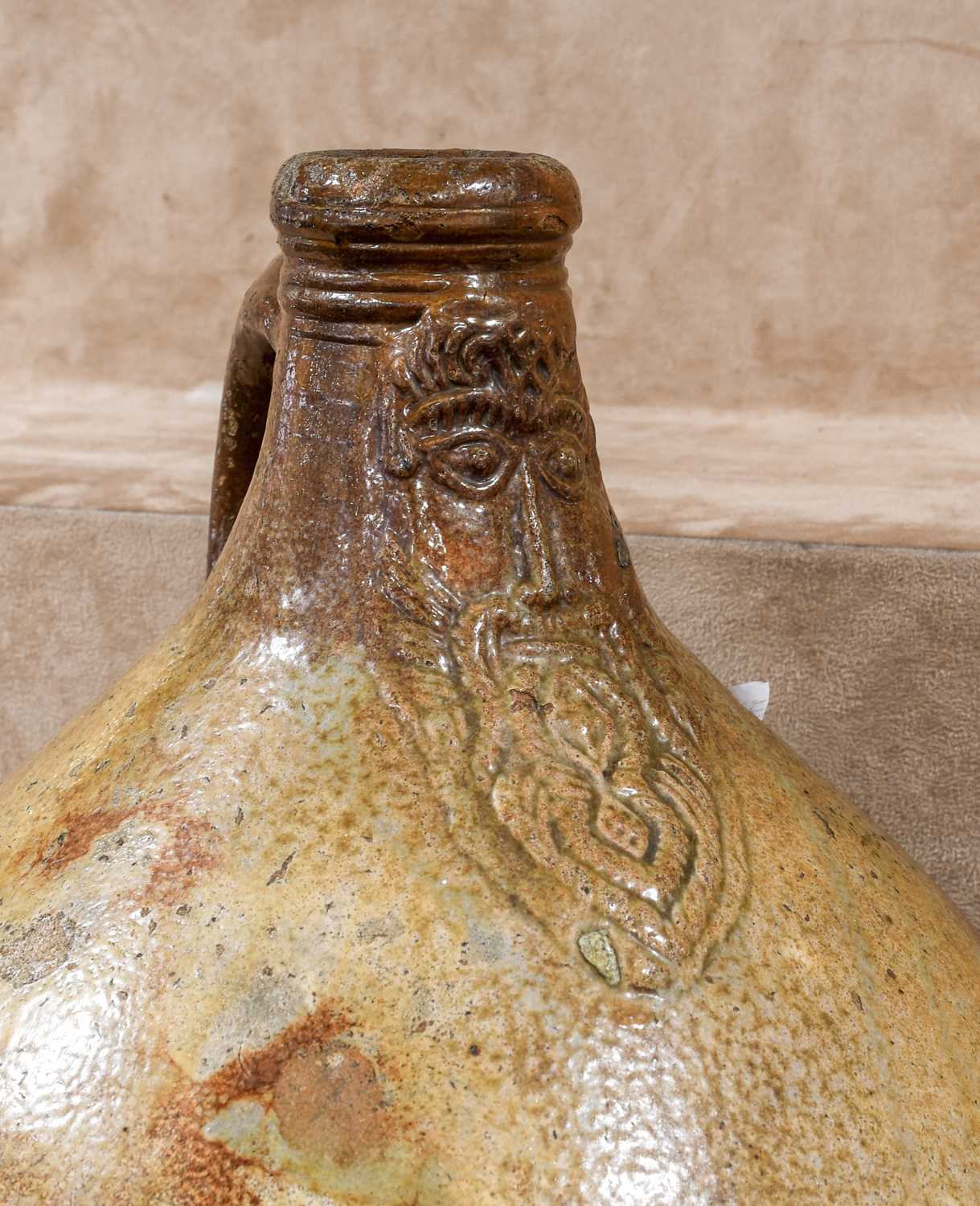 Lot 193 A Rhenish Stoneware Bellarmine, 17th century,