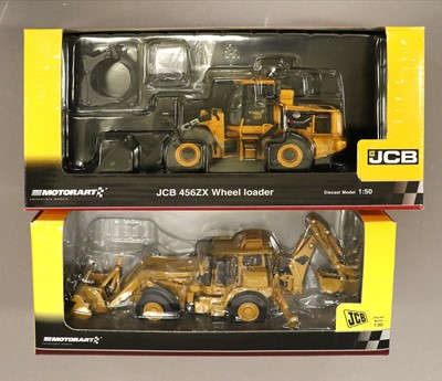 Lot 255 - Motorart JCB 1:50 Scale Models