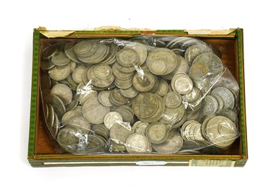 Lot 265 - Pre-1947 British Silver halfcrowns, shillings,...