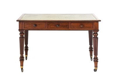 Lot 522 - A William IV Mahogany Writing Table, 2nd...