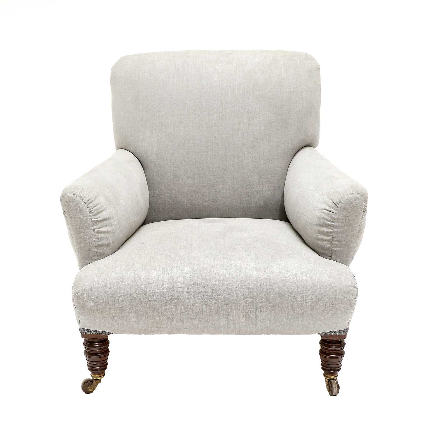 Lot 548 - An Upholstered Armchair, by Cornelius V