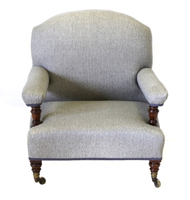 Lot 550 - An Open Armchair, late 19th century, the...