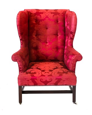 Lot 542 - A George III Upholstered Armchair, late 18th...