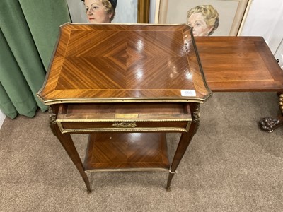 Lot 565 - A Late 19th Century French Mahogany, Kingwood...