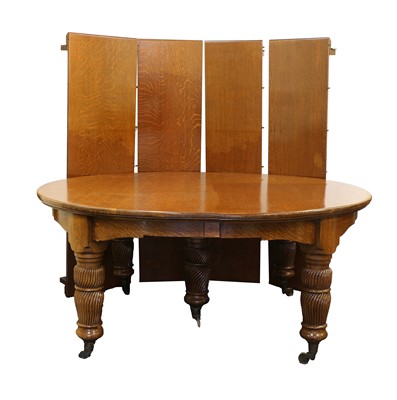 Lot 535 - An Imposing Victorian Twenty-Seater Oak...