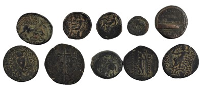 Lot 9 - ♦10 x Seleucid Kings of Syria, comprising:...